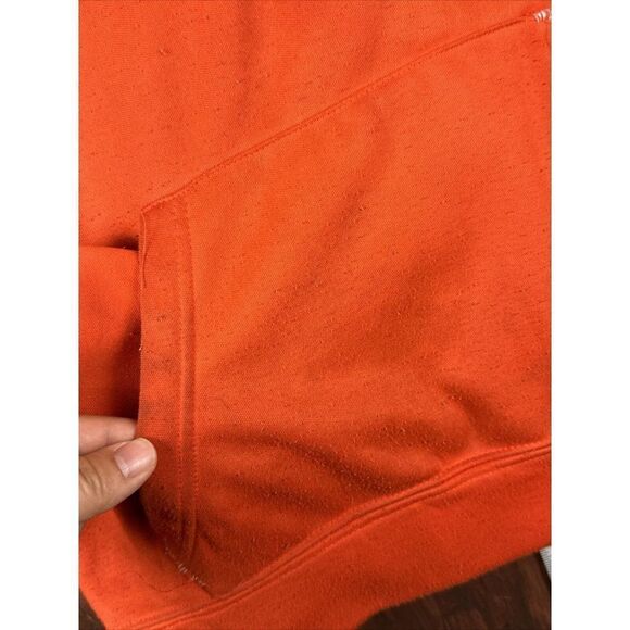 Colosseum Clemson Tigers University Pullover Hoodie Spell Out Medium Logo WORN - Picture 6 of 8